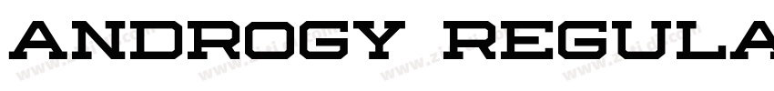 Androgy Regular字体转换 Androgy Regular字体转换